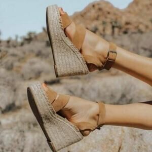 DOLCE VITA Shayla Platform Wedge Espadrille 8.5
